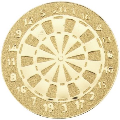 Picture of Metal Darts Centre 25mm Gold - 1in