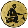 Picture of Metal Fishing Centre 25mm Gold - 1in