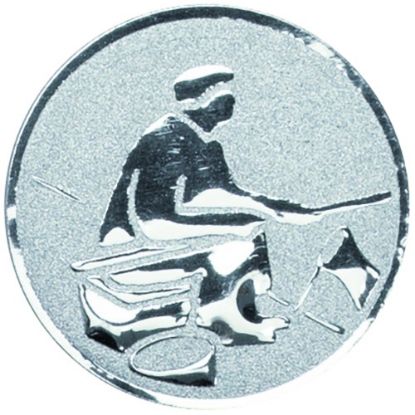 Picture of Metal Fishing Centre 25mm Silver