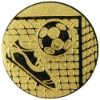 Picture of Metal Football Boot|ball Centre 25mm Gold - 1in