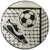 Picture of Metal Football Boot|ball Centre 25mm Silver - 1in