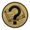 Picture of Metal Quiz Centre 25mm Gold - 1in