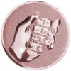 Picture of Metal Domino Centre 25mm Bronze - 1in