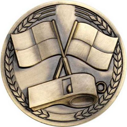 Picture of Referee Medallion Antique Gold