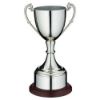 Picture of Nickel Plated Cup On Round Plinth With Band - 9.5in