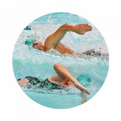 Picture of Acrylic Photo Action Centre Swimming
