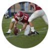 Picture of Acrylic Photo Action Centre American Football - 1in