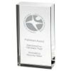 Picture of Clear Glass Rectangle Block In Box (32mm Thick) - 3.25 X 6.75in