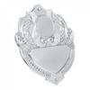 Picture of Chrome Plaque Front (1in Centre) - 6in