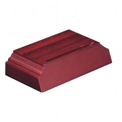 Picture of Slotted Rosewood Tray Stand 122mm X 61mm