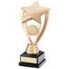 Picture of Gold Shooting Star Holder On Black Base (1in Centre) - 7.75in