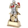 Picture of Brz|pew|red Male Boxing Figure With Star Backing (1in Centre) - 7in