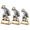 Picture of Brz|gold|pew Female Martial Arts Figure With Star Backing (1in Centre) - 6in