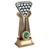 Picture of Brz|pew|gold Pool|snooker Balls On Twin Prongs (1in Centre) - 8in