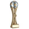 Picture of Brz|pew|gold Football On Tri Mesh Column (1in Centre) - 12in