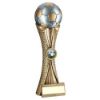 Picture of Brz|pew|gold Football On Tri Mesh Column (1in Centre) - 12in
