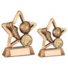 Picture of Brz|gold Football Mini Star (1in Cen) - 3.75in