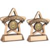 Picture of Brz|gold Achievement Mini Star (1in Centre) -  4.25in