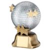 Picture of Silver|brz|gold Glitter Ball With Stars - 6in