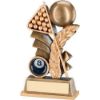 Picture of Brz|gold Badminton 3 Star Wreath Series -     7.25in