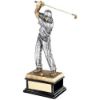 Picture of Brz|pew Large Golfer On Black Base Back Swing - 14in