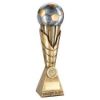 Picture of Brz|pew|gold Football On Leaf Burst Column   (1in Centre) Managers Player - 12in