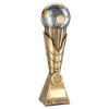 Picture of Brz|pew|gold Football On Leaf Burst Column   (1in Centre) Most Improved - 12in