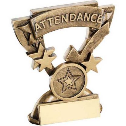 Picture of Brz~gold Attendance Mini Cup (1in Cen)