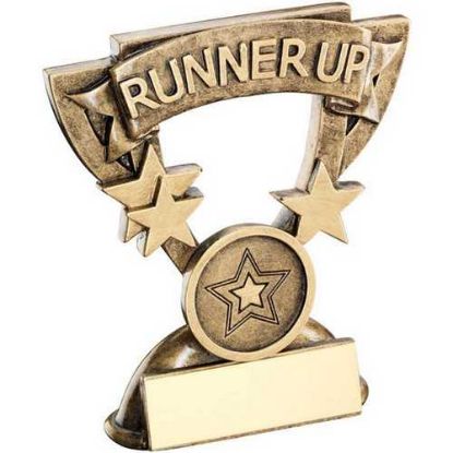 Picture of Brz~gold Runner Up Mini Cup (1in Cen)