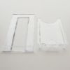 Picture of Two Piece Clear Plastic Stand - 2 X 3in
