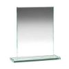 Picture of Jade Glass Rectangle Plaque (10mm Thickness) - 6.5in