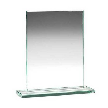 Picture of Jade Glass Rectangle Plaque (10mm Thickness)