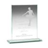Picture of Jade Glass Rectangle Plaque (10mm Thickness) - 6.5in