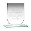 Picture of Jade Glass Shield Plaque (6mm Thick) - 3.75in