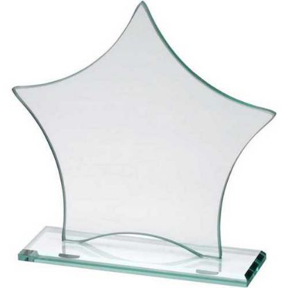 Picture of Jade Glass Star Plaque (6mm Thick)