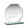 Picture of Jade Glass Octagon Plaque (10mm Thickness) - 8.25in
