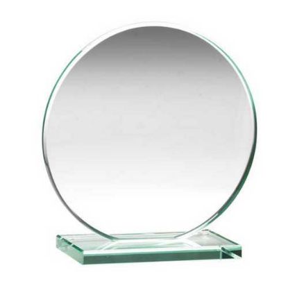 Picture of Jade Glass Round Plaque (10mm Thick)