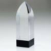 Picture of Clear|black Pointed Column (60mm Thick) - 6.5in