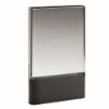 Picture of Clear Glass Plaque On Black Base (30mm Thick) - 7in