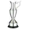Picture of Nickel Plated Claret Jug On Round Base With Plinth - 10.25in