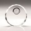 Picture of Clear Glass Round Clock (20mm Thick) - 4.5in