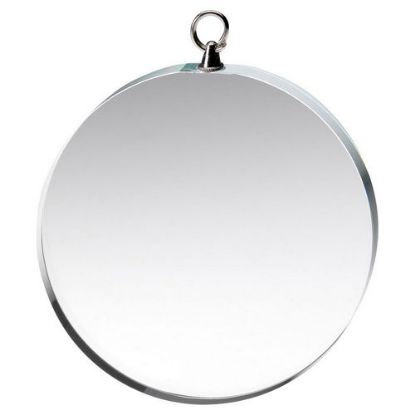Picture of Clear Glass Round Medal (6mm Thick)