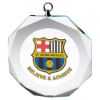 Picture of Clear Glass Octagon Medal (6mm Thick) - 2.75in