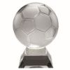 Picture of Clear|frosted Glass Football On Base - 8.5in