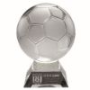 Picture of Clear|frosted Glass Football On Base - 8.5in