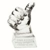 Picture of Clear Glass Thumbs Up On Base - 5.5in