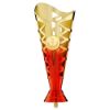 Picture of Gold|red Gradient Plastic Titan Cup (1in Cen) - 8in