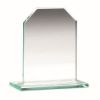 Picture of Jade Glass Chamfered Rectangle Plaque (6mm Thick) - 3.75in