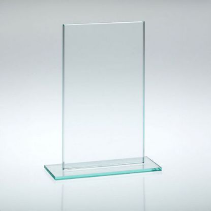 Picture of Jade Glass Narrow Plaque (4mm Thick) - 5.5in