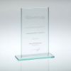 Picture of Jade Glass Narrow Plaque (4mm Thick) - 5.5in